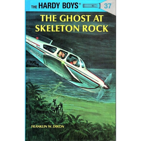 The Hardy Boys  Book 37 The Ghost At Skeleton Rock Hardcover 1999 - Picture 1 of 2